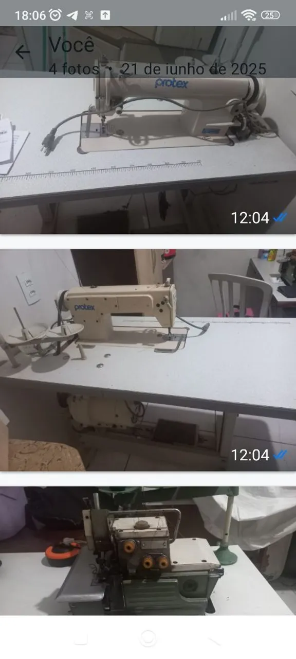 vendo 2 máquinas de costura