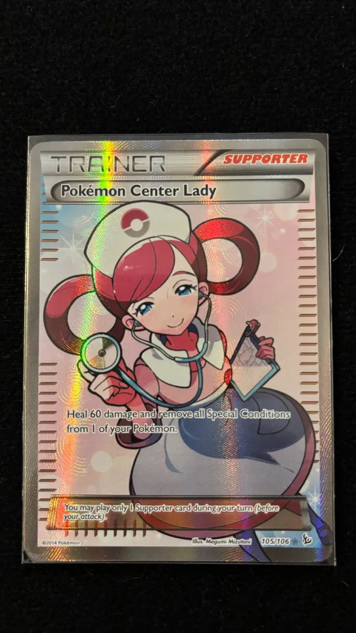 Carta Pokémon - Pokémon Center Lady Full Art