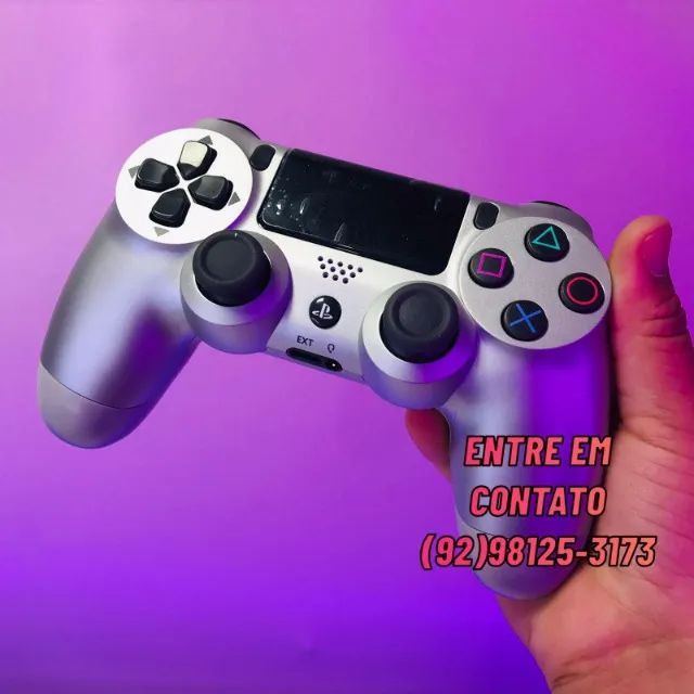 Controle de PS4 Sem Fio Sony - Entrega das 9 até 22hrs - Foto 2