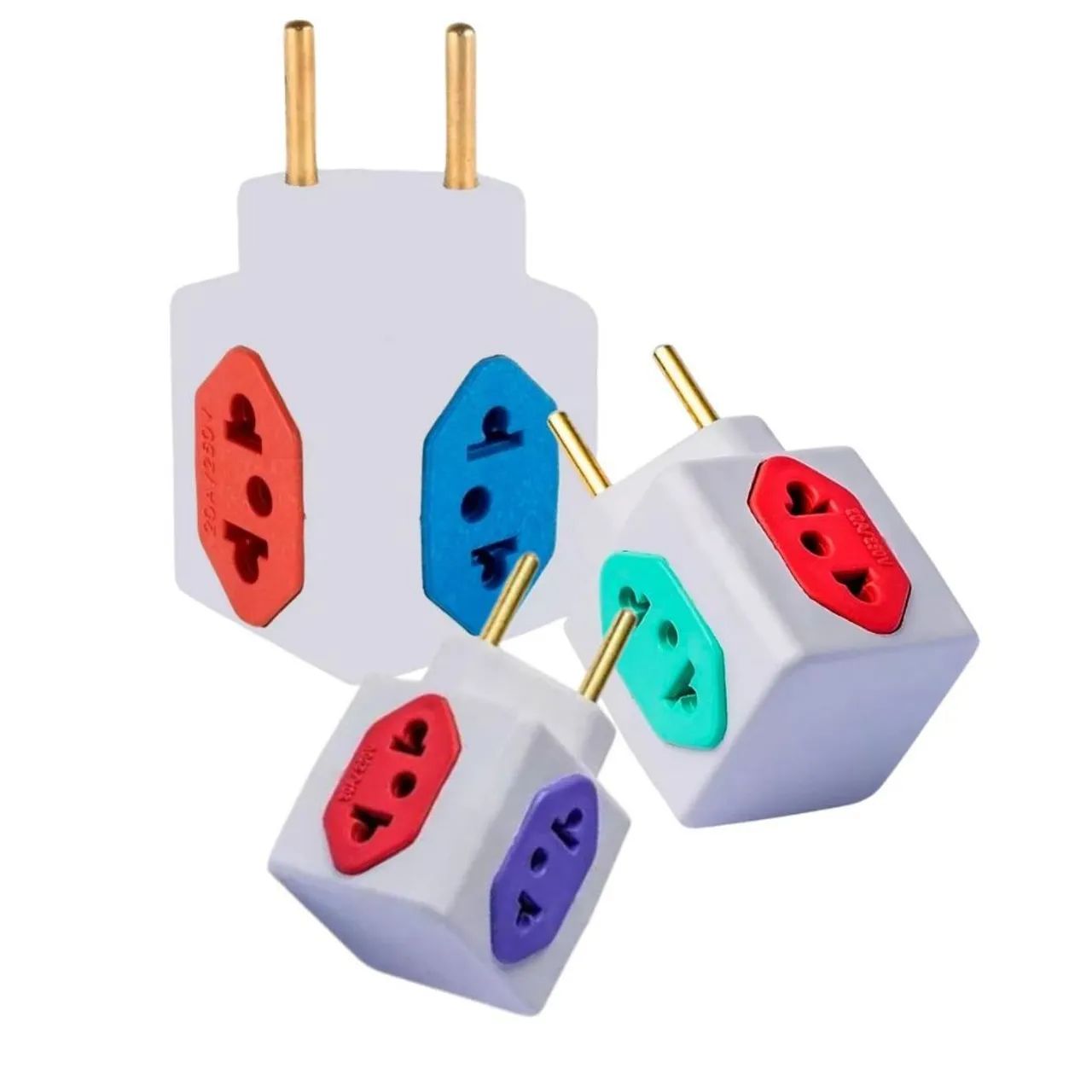 Adaptador cubo para tomada  - Foto 4