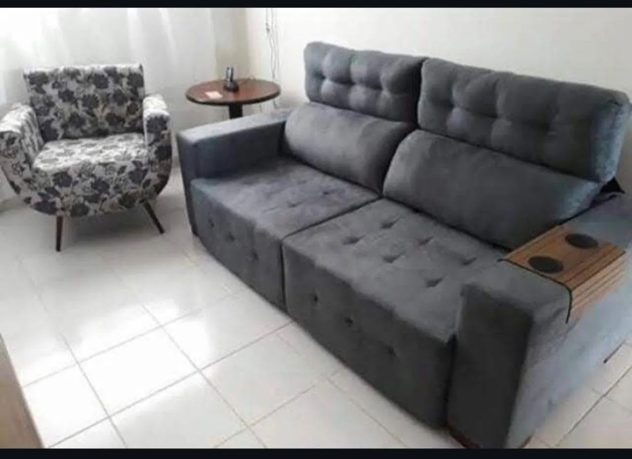 Fabricamos sofás Elegantes com Design Moderno - Foto 4