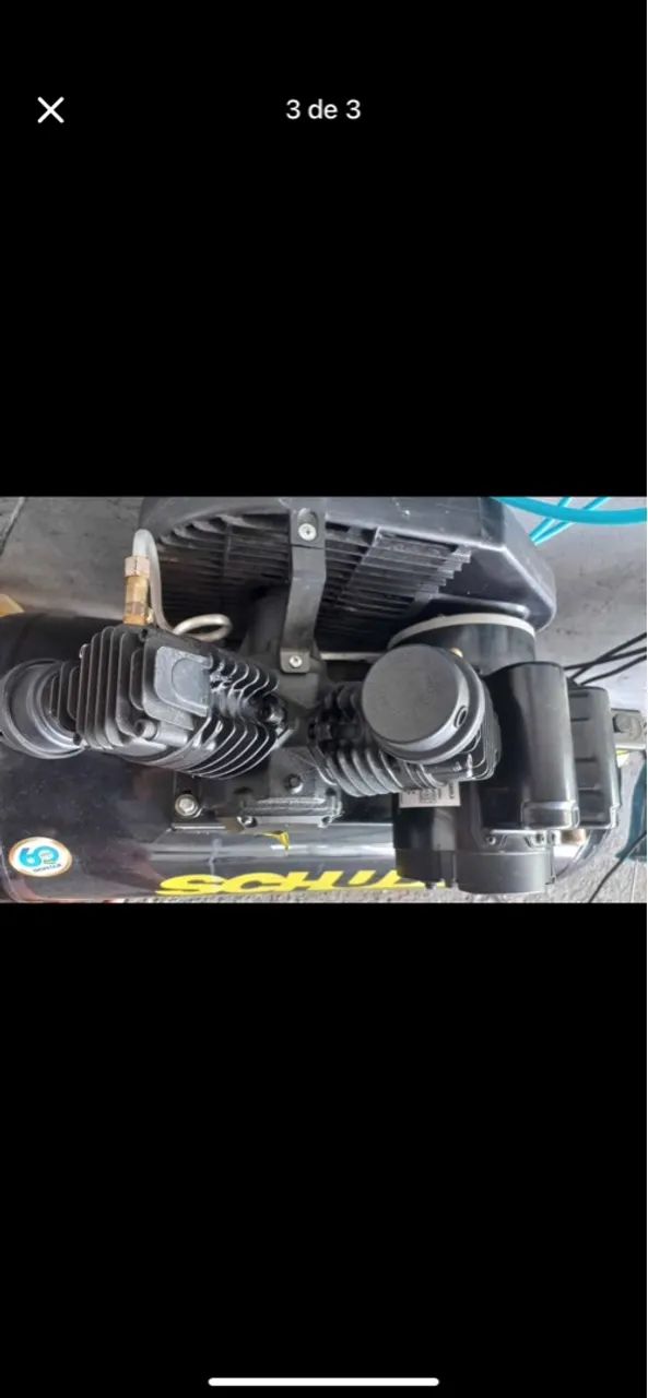Compressor de ar industrial 110L