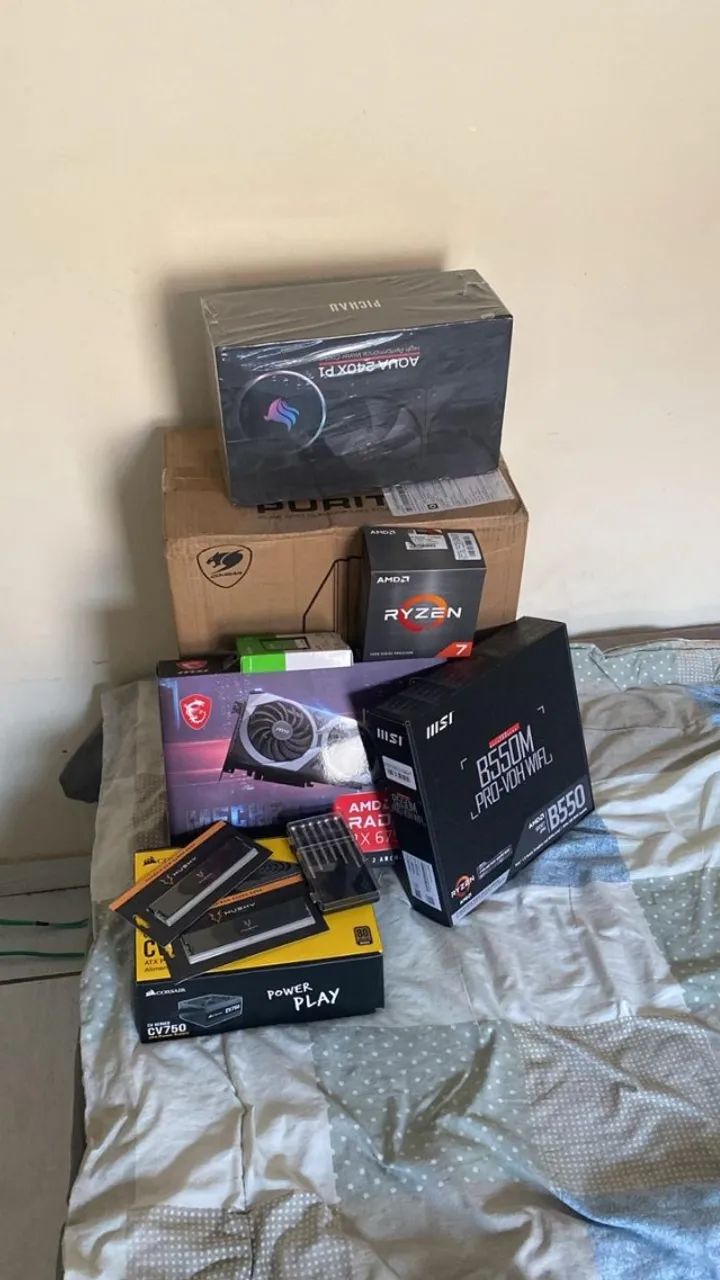 PC GAMER R7 + RX6750XT - Computadores e Desktops - Loteamento