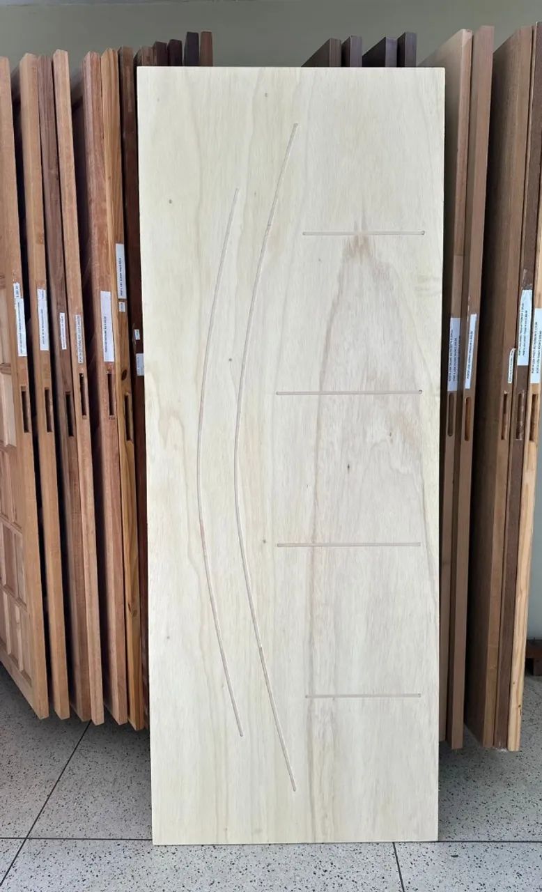 Porta Interna lisa R$ 123,00 Frisada R$ 185,00 - Foto 2