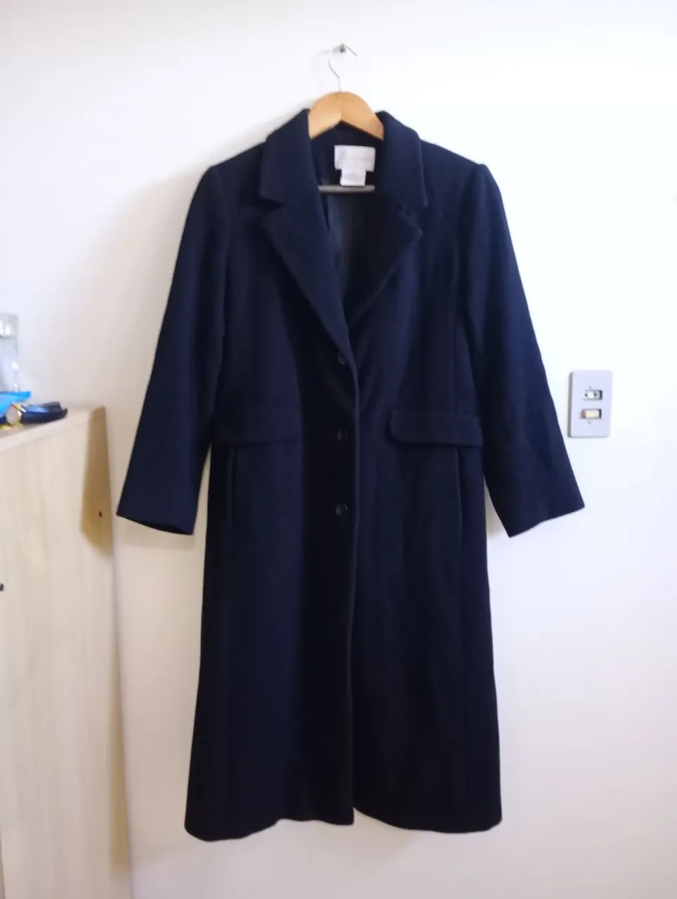 Sobretudo Masculino Preto