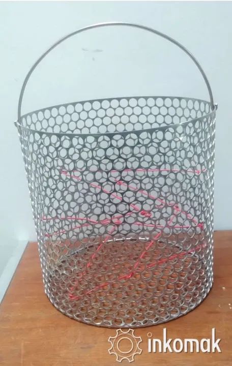 Cesto para Produção de Ovos de Codorna em Conserva 