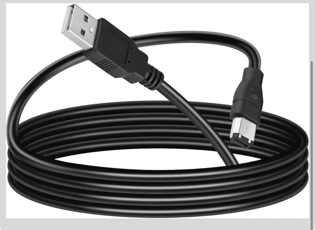 Cabo FireWire USB raro e novo  - Foto 5