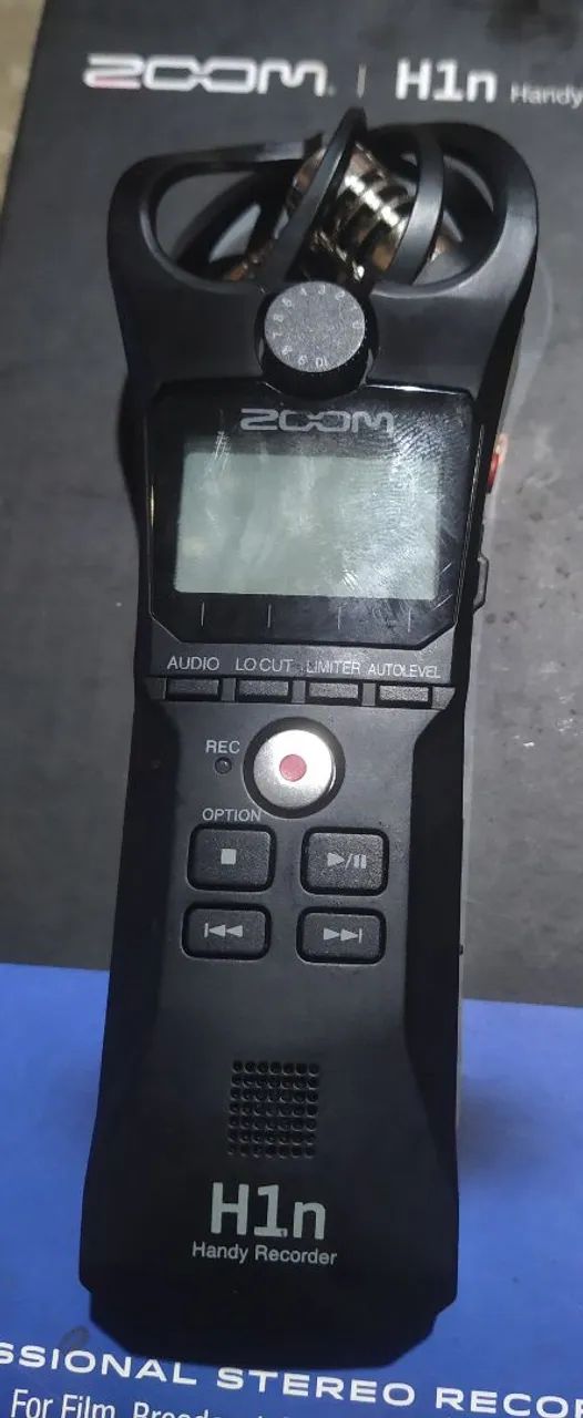 Gravador de Áudio Zoom H1n - Novo