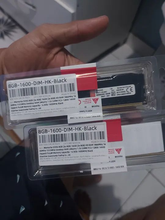 Memória RAM HyperX Fury 8GB DDR3 - Foto 2