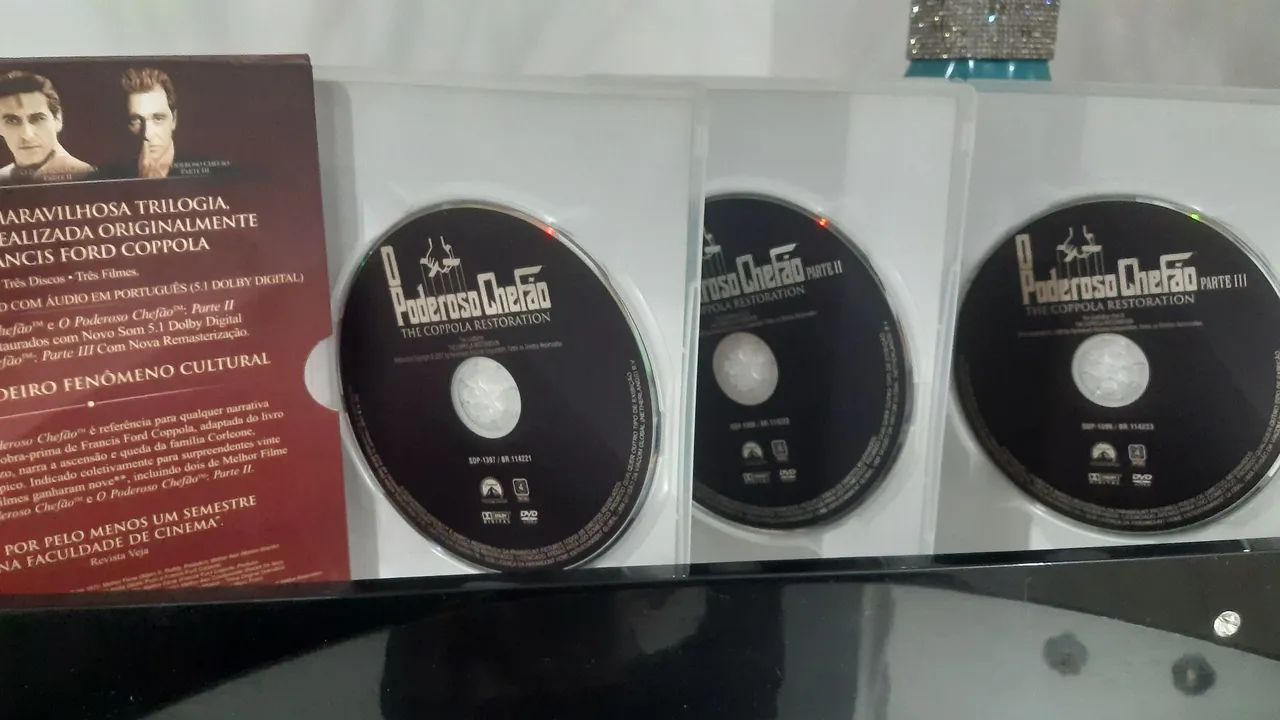  BOX DVD O Poderoso Chefão - The Coppola Restoration - Foto 4