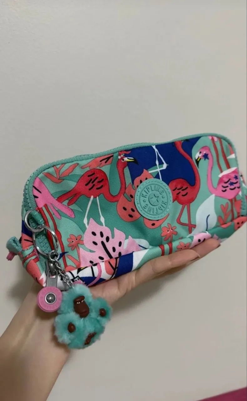 Kipling Gitroy Flamingo Original Pencil Case64520761134083120