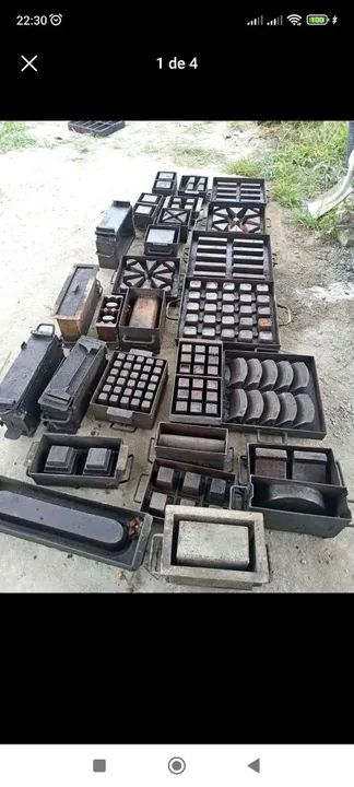 Formas de ferro pra cobogós a venda - Foto 2