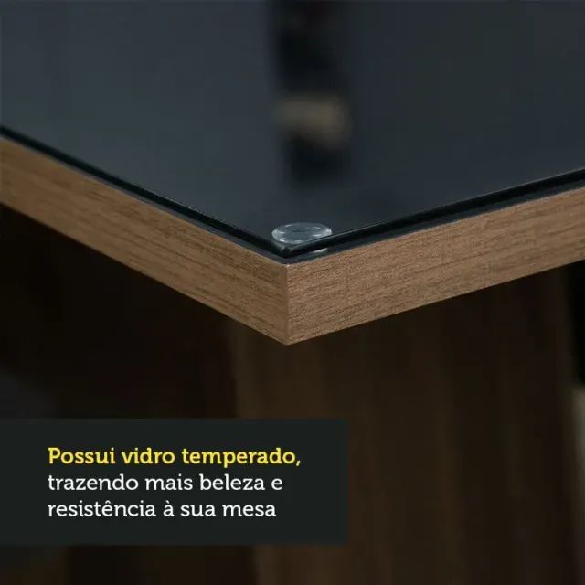 Mesa De Jantar 0.90mx0.90 Com 4 Cadeiras - Foto 4