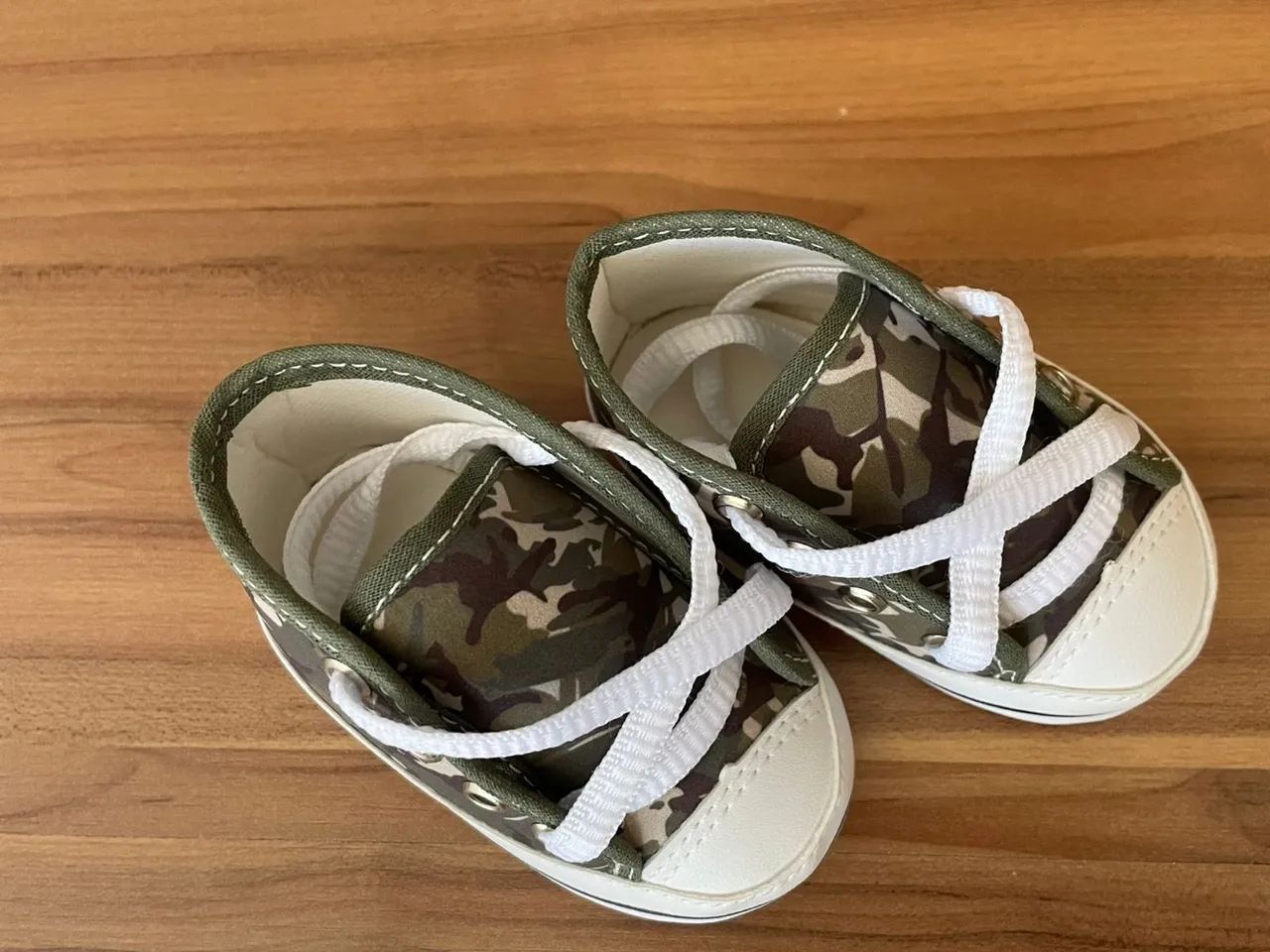 Tênis Infantil Camuflado - Tamanho Grande - Foto 4