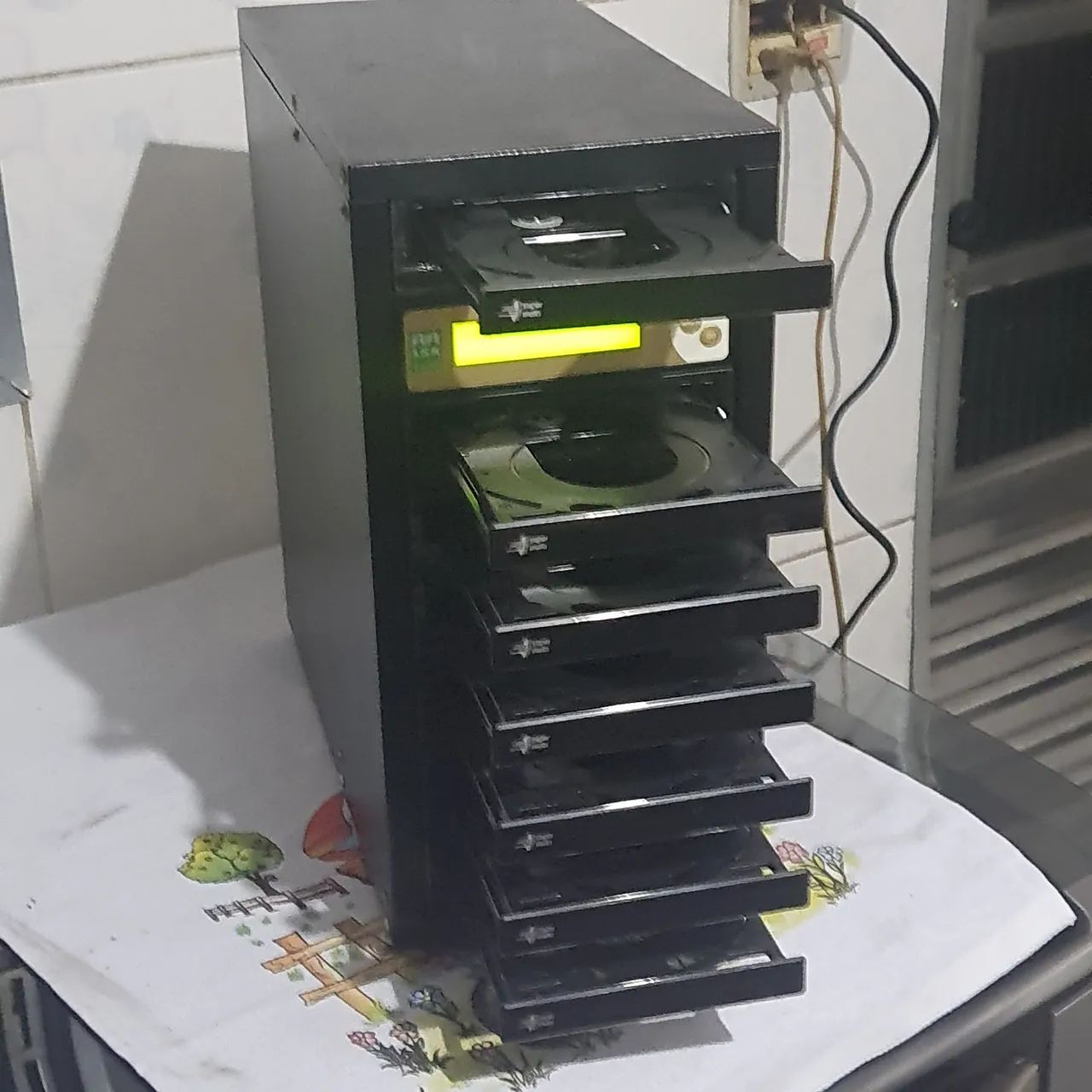 Gravador de DVD LSK DVD 599 - 8 Discos - Foto 5