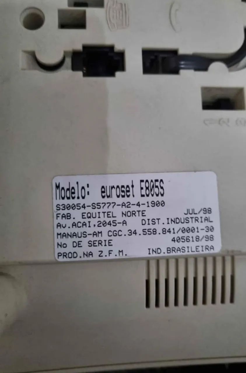 Telefone Fixo Siemens Euroset 805 S - Foto 4