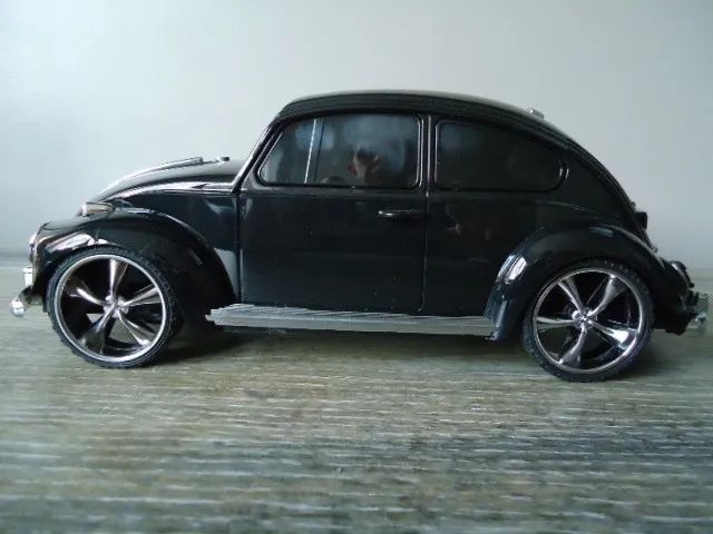 Caixa De Som Portátil Fusca Mp3 Rádio Fm Usb