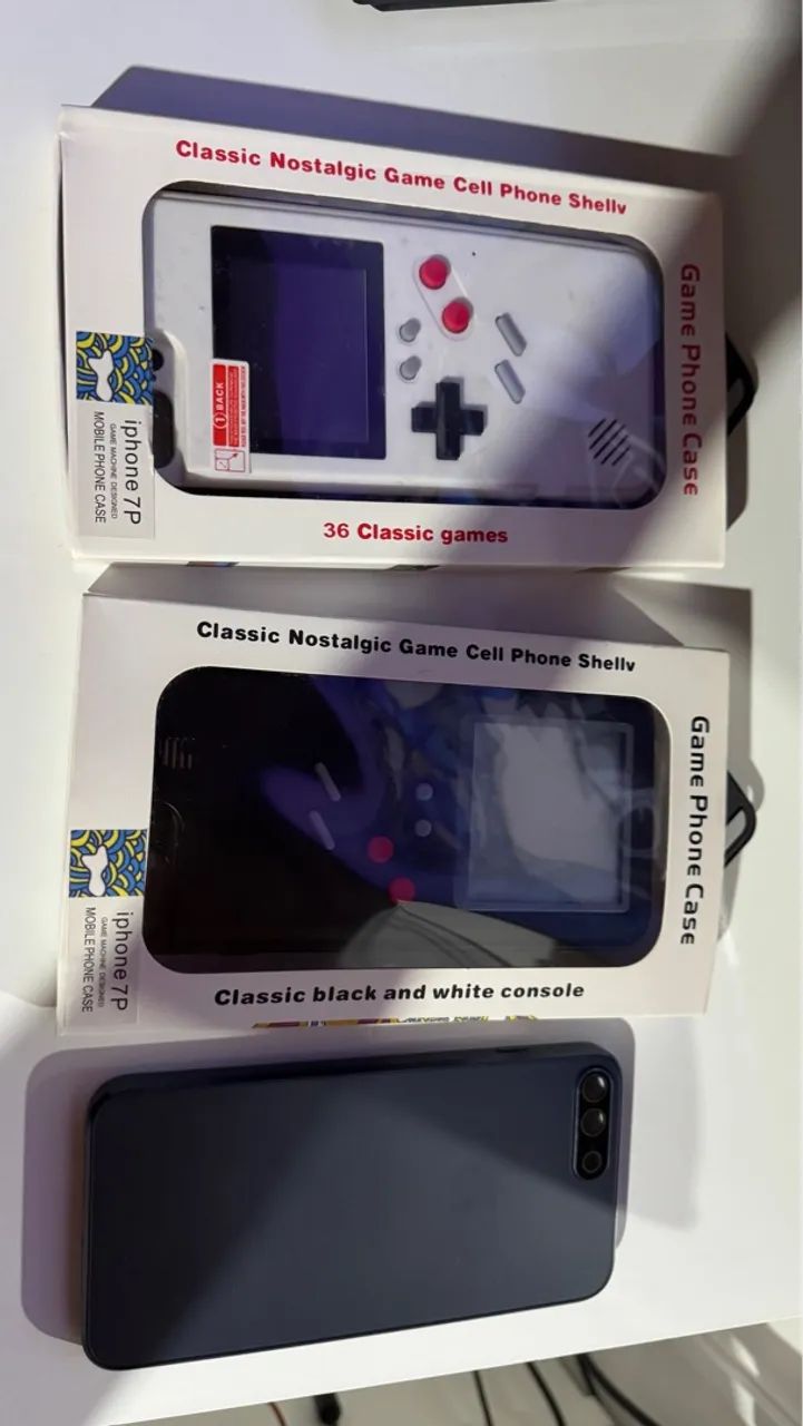 Capinha iPhone 7 Plus/ 8 Plus com jogos