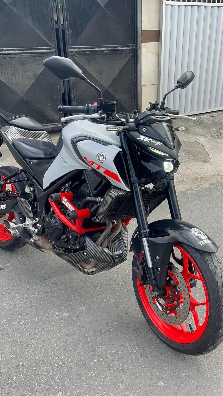 Yamaha MT 03 2021 Cinza - Foto 3