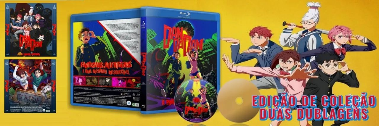 DAN DA DAN TEMPORADA 1 EDIÇÃO COLEÇÃO BLURAY 
