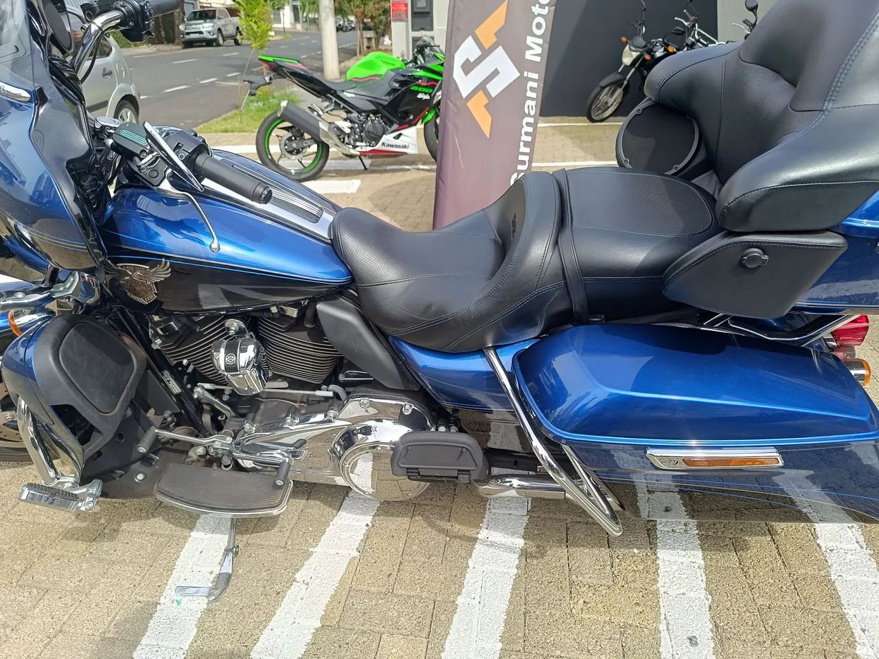 Harley Davidson ultra 2018 único dono toda original - Foto 3