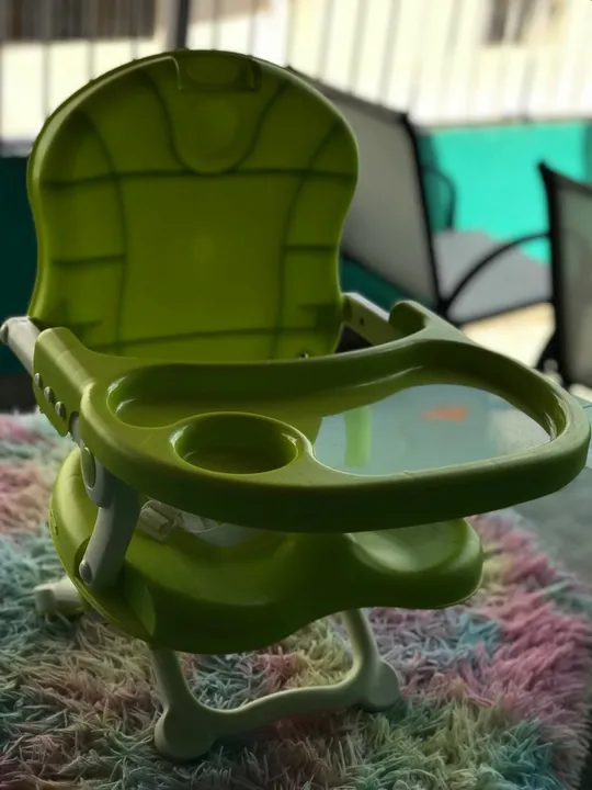 Cadeira de Alimentação Infantil Verde