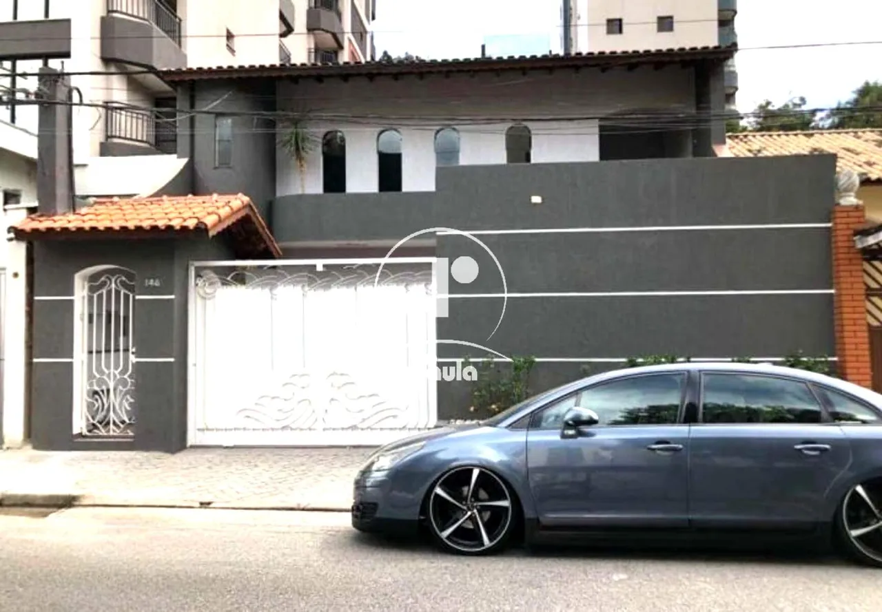 Sobrado para locação com 402m², 3 suítes, 5 banheiros, 8 vagas, na Vila Valparaiso, Santo
