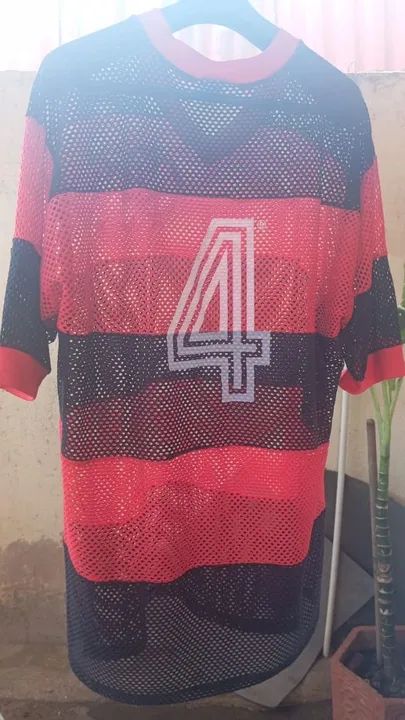 Camisa do Flamengo versão furadinha 1982/83 - Foto 3