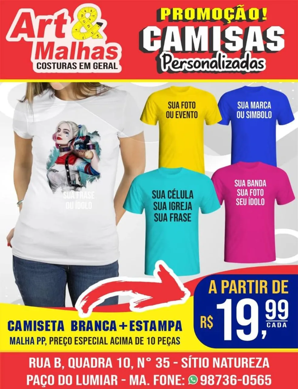 Camisetas Personalizadas - Seu Estilo Único!