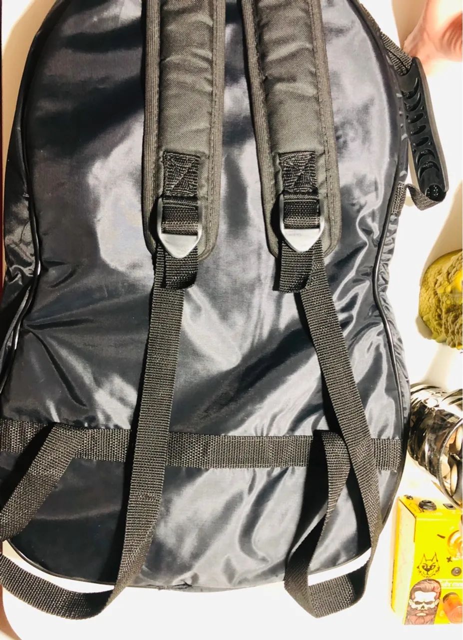 ?BAG PARA GUITARRA ACOLCHOADO E NOVO COM 2 ALÇAS ? - Foto 5
