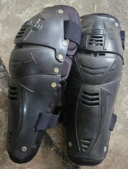 KIT JOELHEIRA MTB MOTO ASW PODIUM ARTICULADA IMAGE PRETA