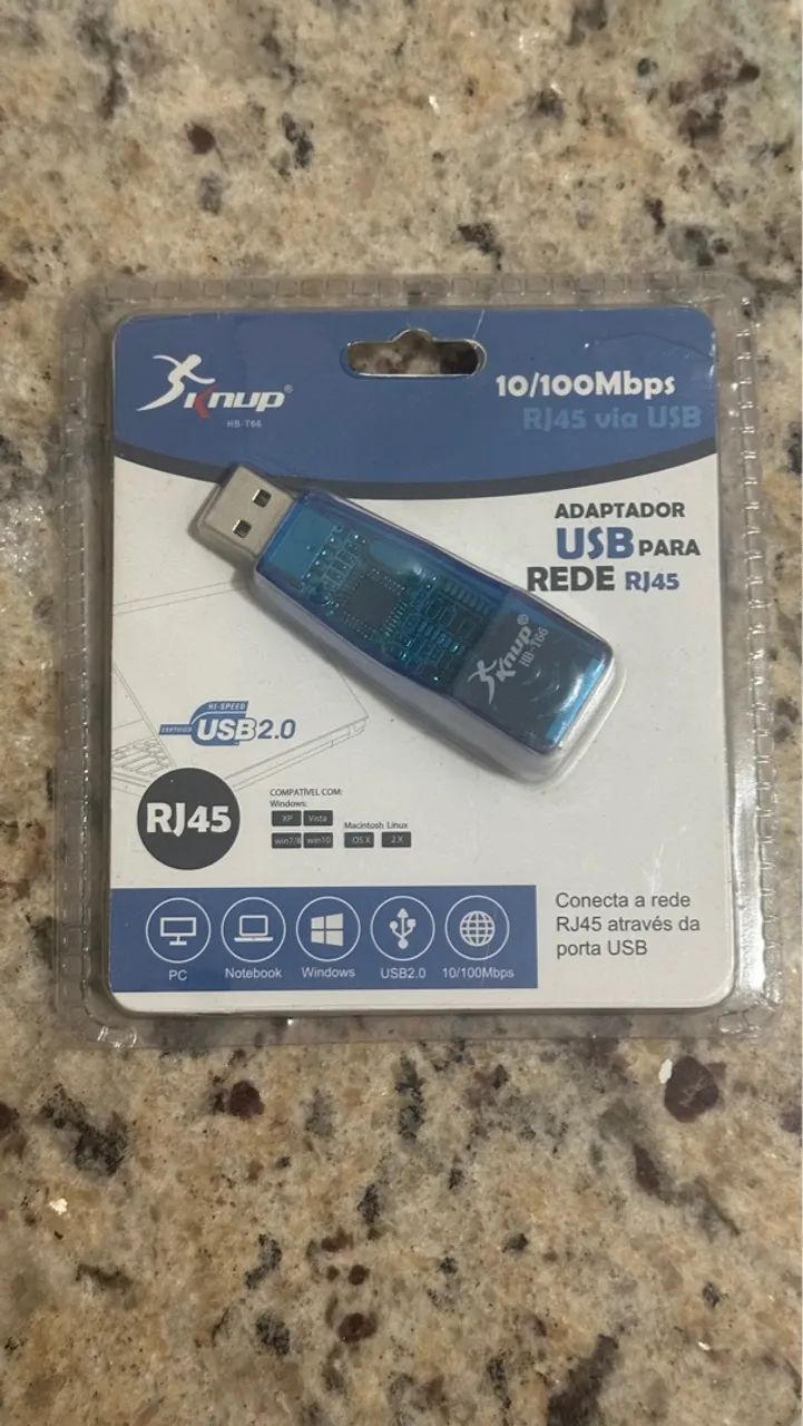 Adaptador USB para Rede rj45
