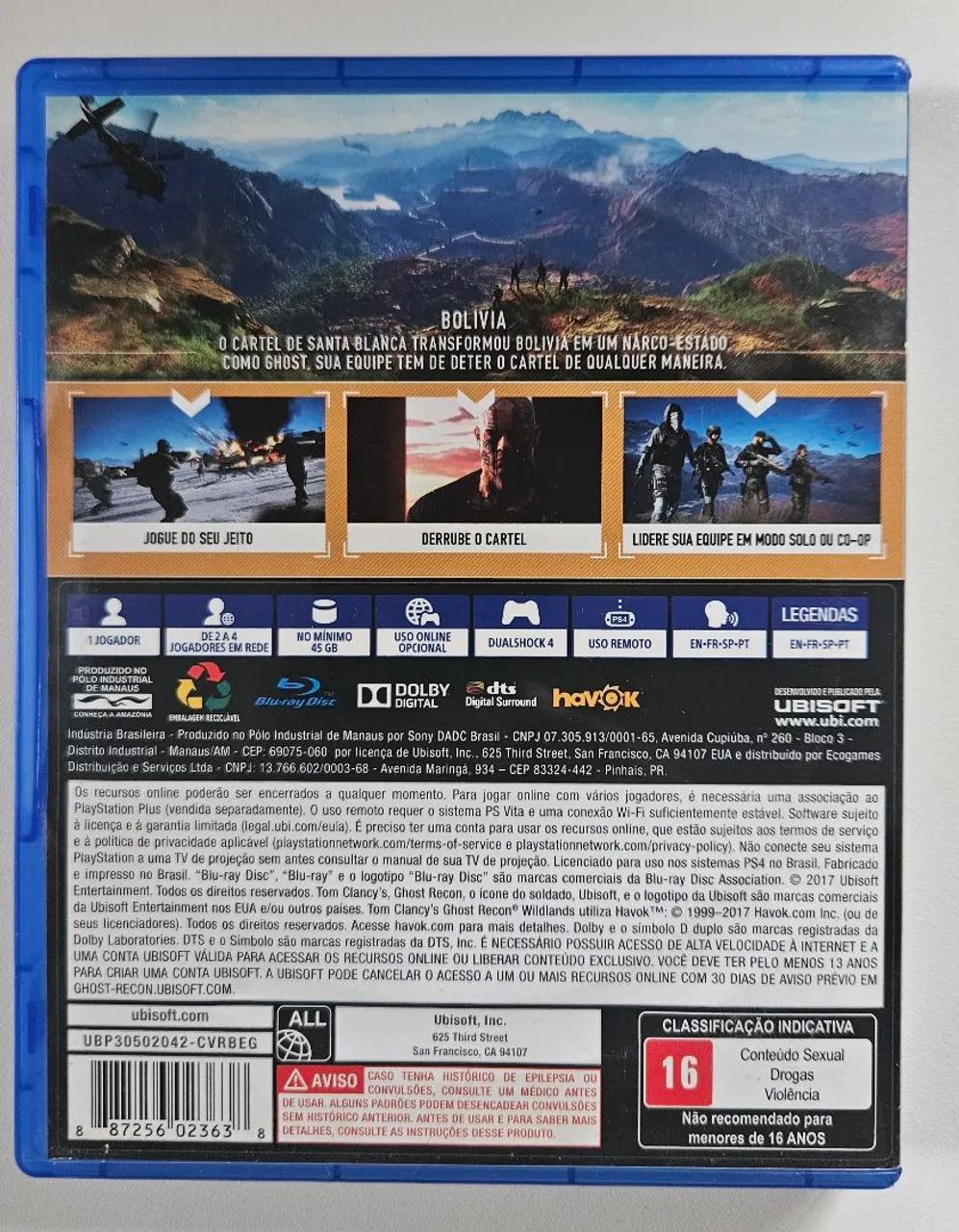 Jogo Ghost Recon Wildlands - PS4 seminovo - Foto 2