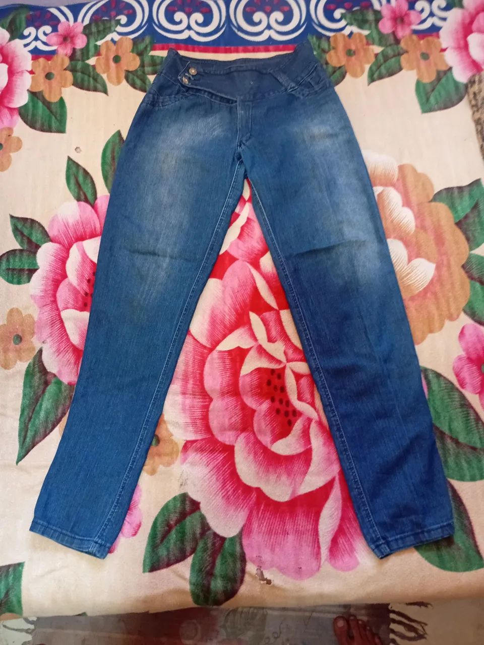 Calça Jeans Azul Feminina 42