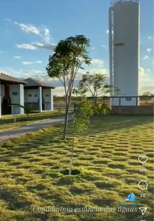 Terreno com Piscina em Condomínio Fechado estância das águas  - Foto 2