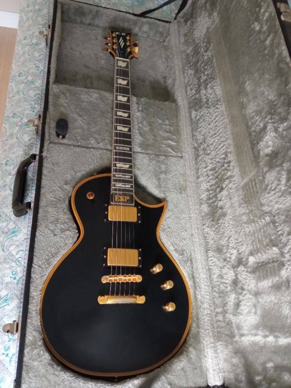 Guitarra ESP E-II Eclipse EII Vintage Black - Foto 5