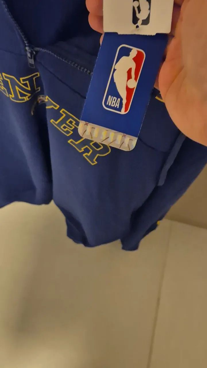 Moletom Canguru Fechado NBA Denver Nuggets Back To School - Foto 3