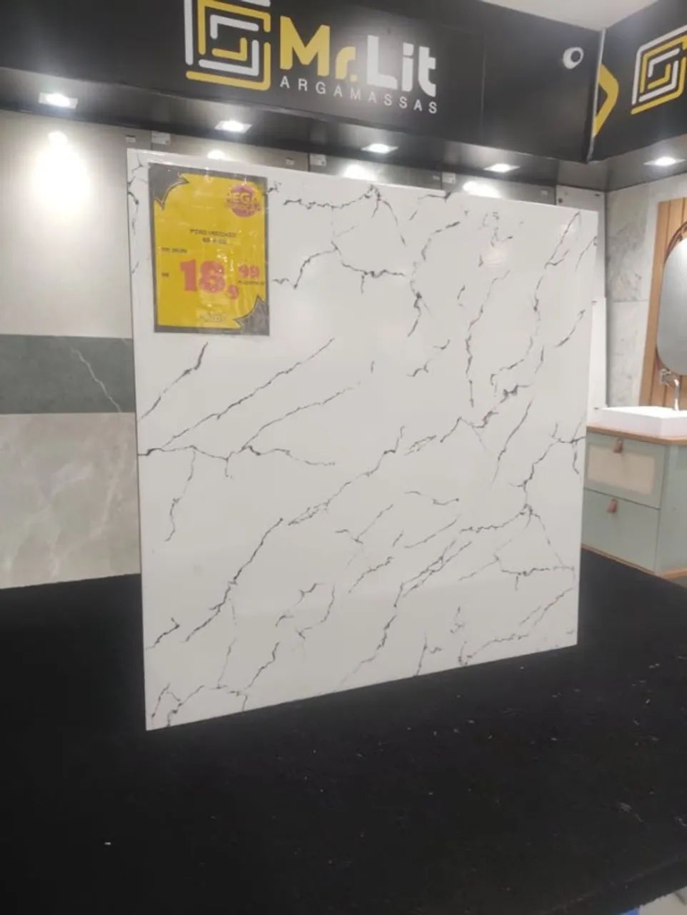 Piso Cerâmico Vecchio 62x62 R$:18,99mt² (Falar com Jéssica) - Foto 2
