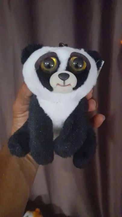 Pelúcia Panda chaveiro feisty