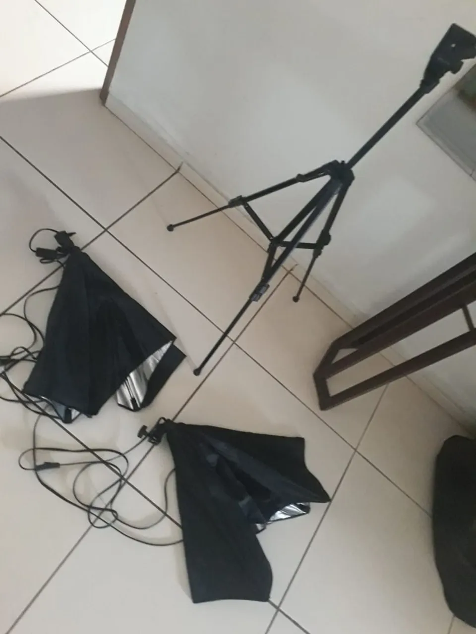 Vendo um kit de Iluminação para Fotografia e Vídeo