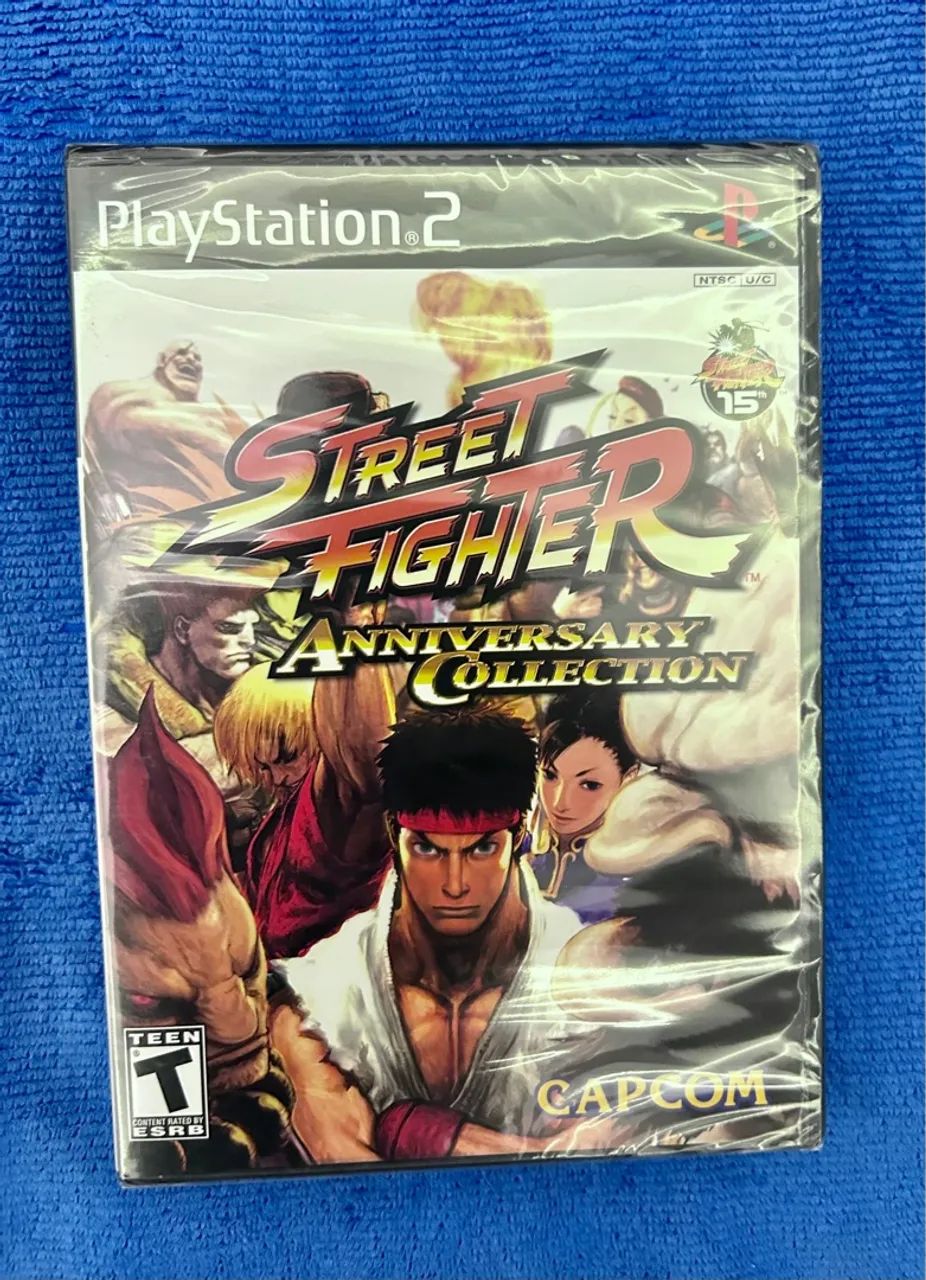 STREET FIGHTER ANNIVERSARY COLLECTION LACRADO (PS2).