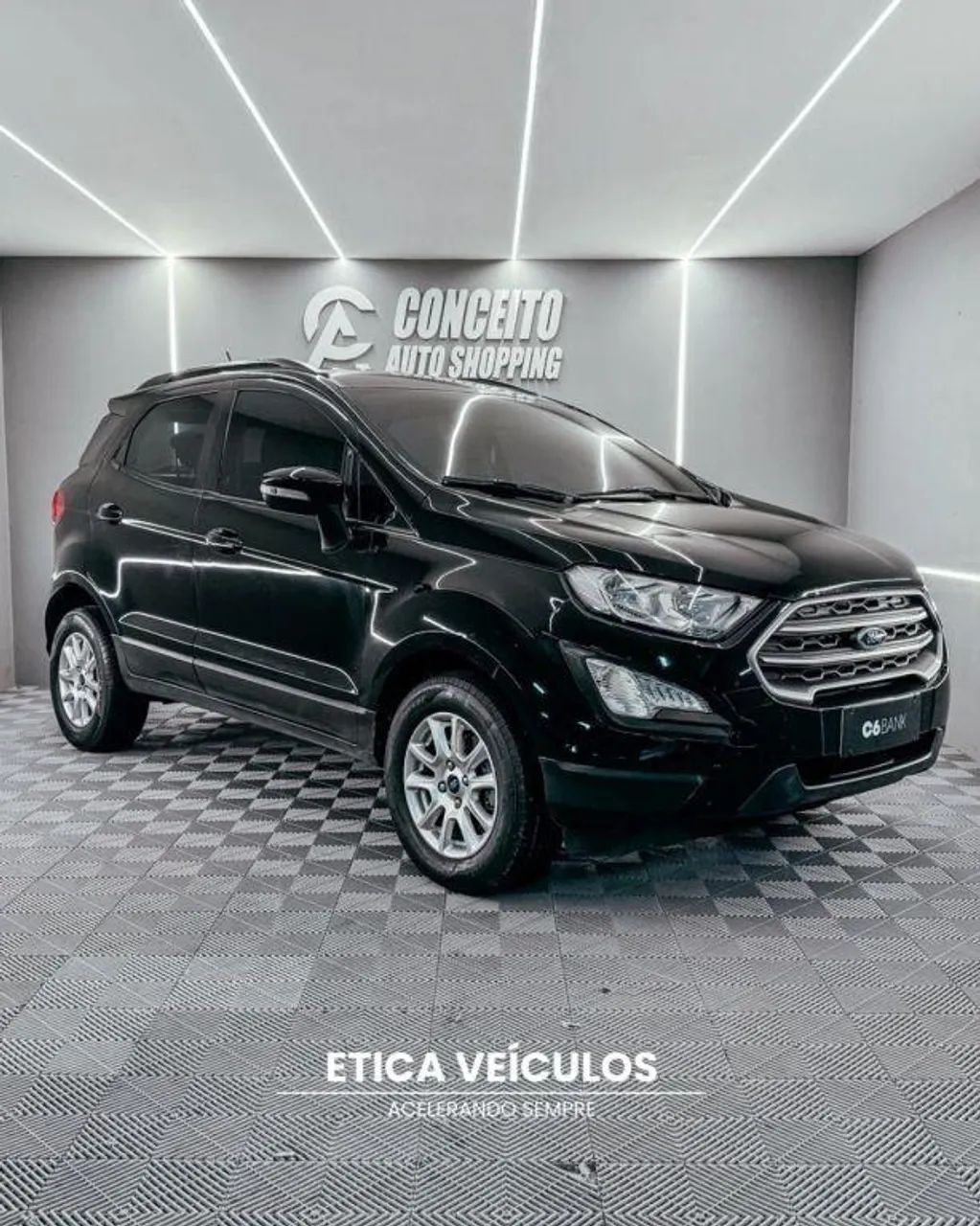 Ford Ecosport Se 1.5 Flex Automático 2020 Preto - Foto 3