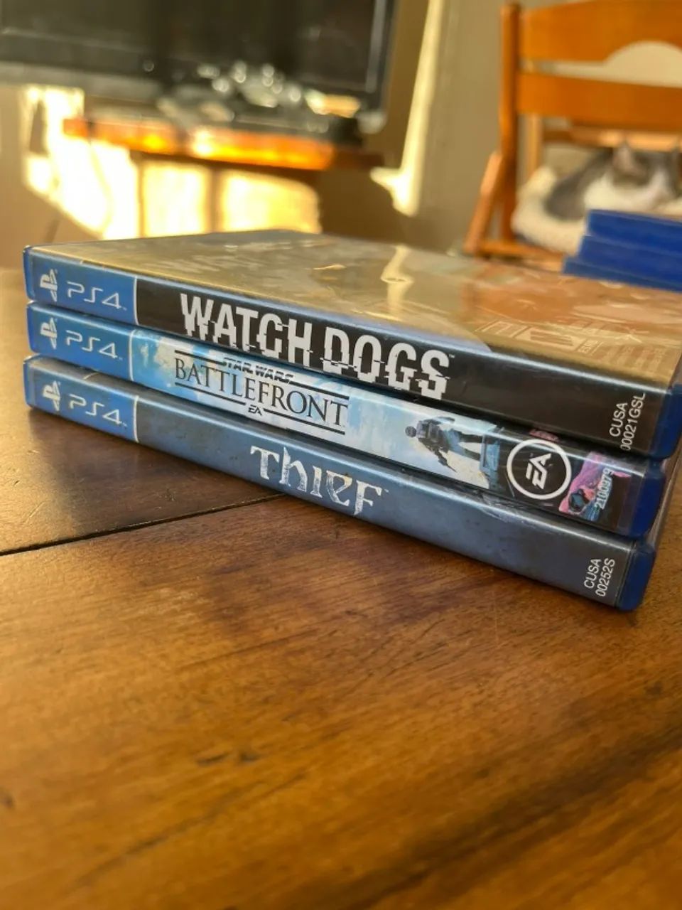 ?Jogos PS4 Originais - Thief, Watch Dogs e Battlefront ?PREÇOS NA DESCRIÇÃO