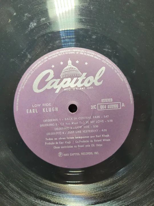 Disco de Vinil - Earl Klugh - Low Ride - Foto 5