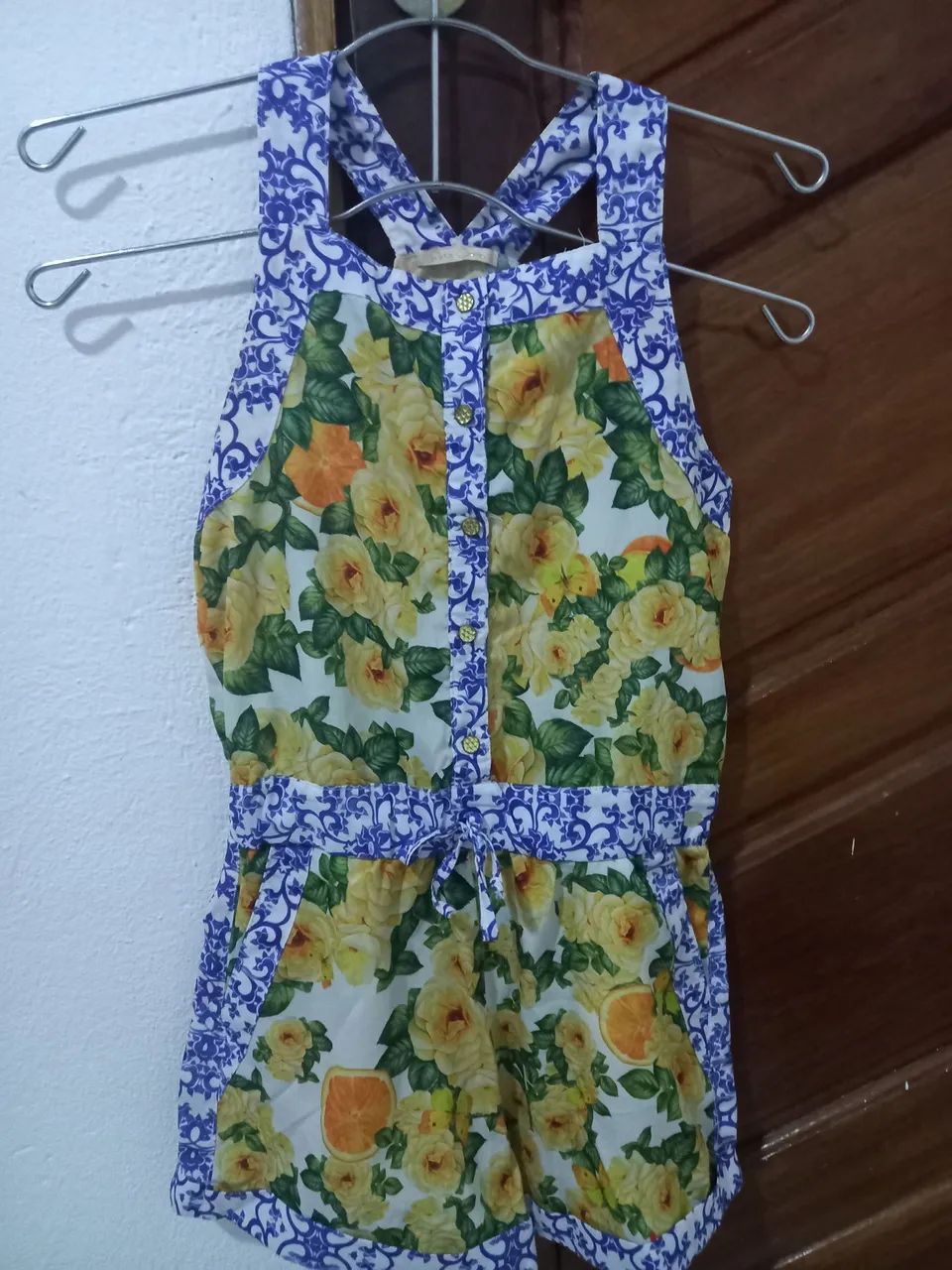 Macacão Infantil Floral - Foto 2