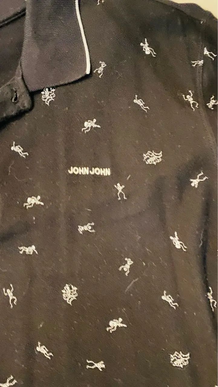 Camisa Polo John John Caveira - ORIGINAL