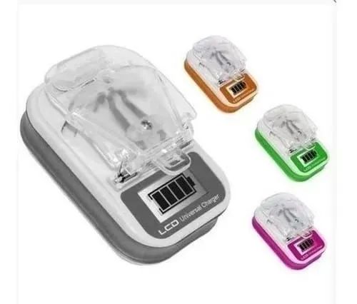 Carregador Universal LCD para Celular - Diversas Cores