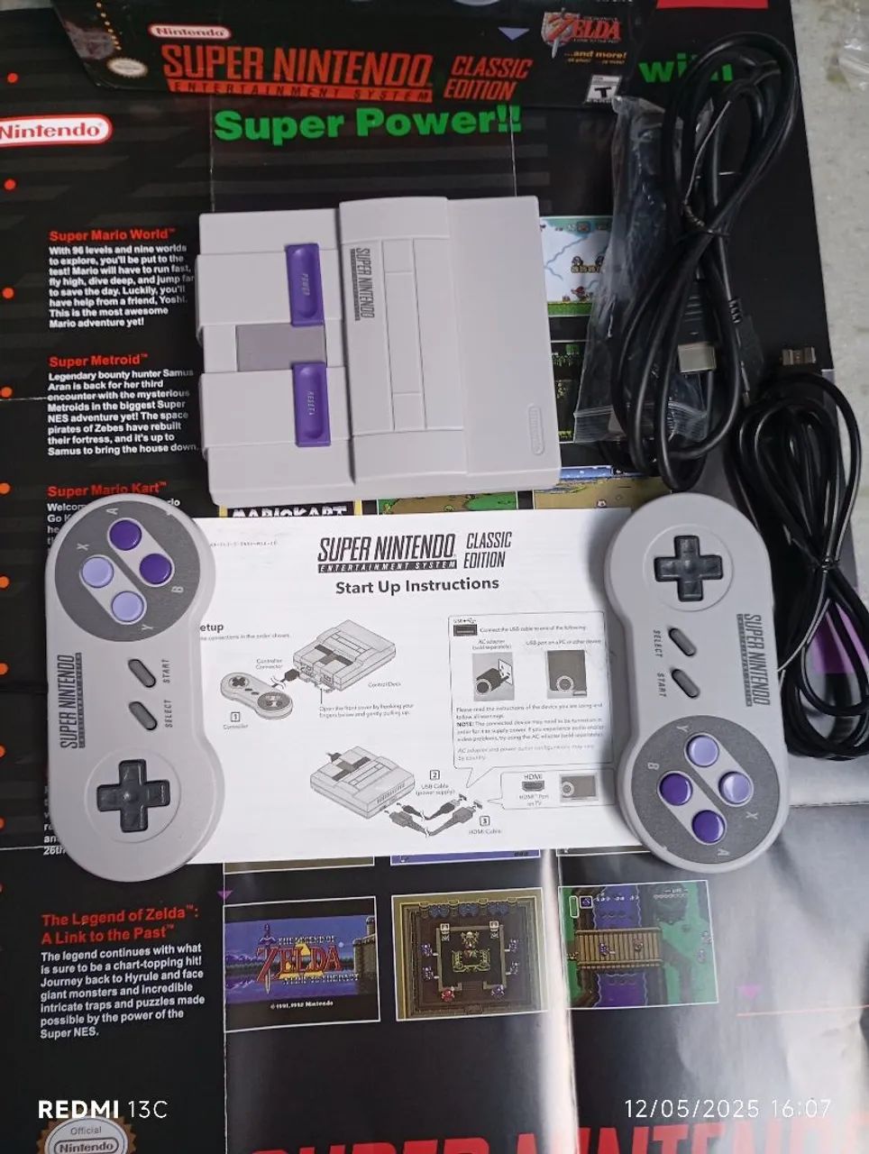 Super Nintendo Classic Edition - DE COLECIONADOR!!