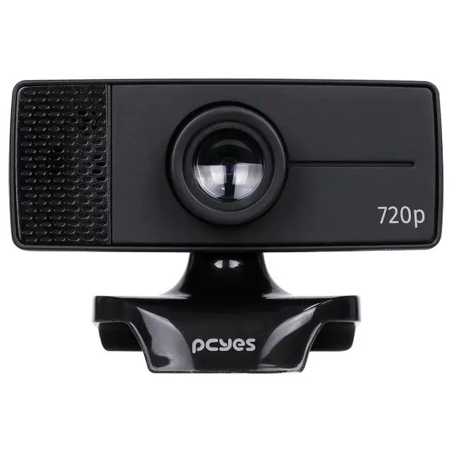 Webcam 720p HD PCYes Raza HD com Microfone - Nova - Loja Coimbra Computadores