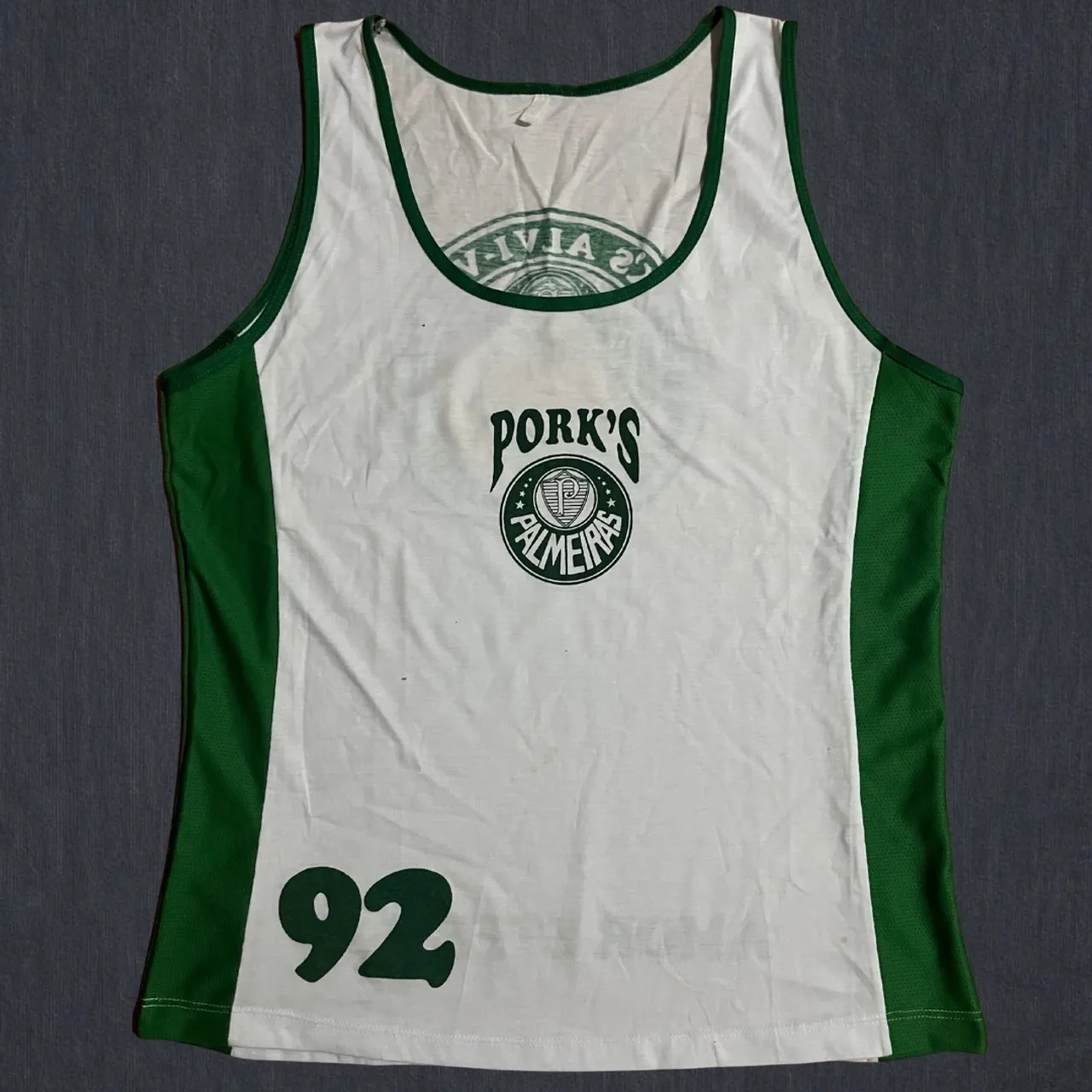 Regata Torcida Porks Palmeiras Amor Eterno - Tamanho P
